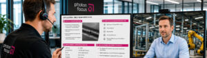 Photonfocus Experte berät Kunden