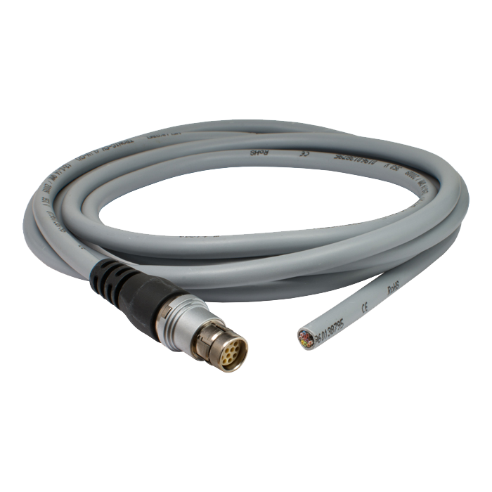 Cable P/T/S, Fischer, 12 Pin